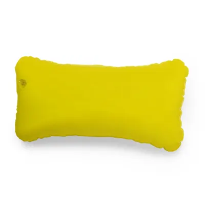 Almohada de viaje inflable de PVC personalizable