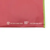 Bolsa de RPET Helena laminado con asas largas de nylon de poliéster RPET laminado, detalle 2
