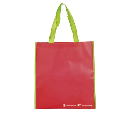 Bolsa de RPET Helena laminado con asas largas de nylon personalizable