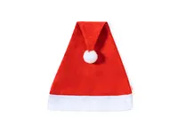 Gorro de Papá Noel de RPET Coyfel con pompón de poliéster RPET, detalle 1