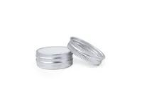 Bálsamo labial vegano SPF15 en tarro de aluminio Maltix de aluminio, detalle 2