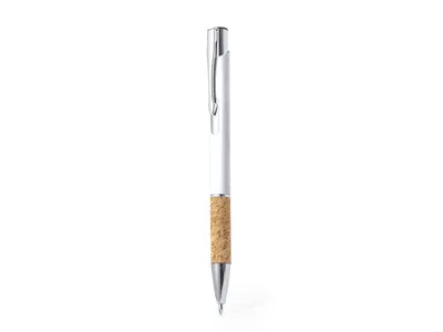 Bolígrafo de aluminio Logard goma y empuñadura de corcho personalizable