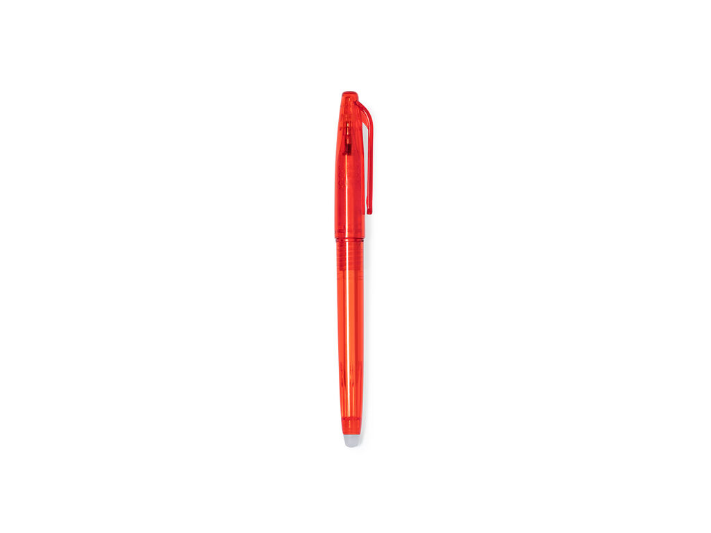 Bolígrafo borrable Ludrick en color rojo