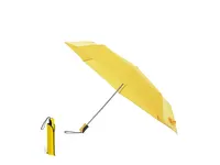 Paraguas plegable manual Sandy con funda de poliéster 190T, vista frontal