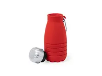 Bidón plegable de silicona Fael 550 ml de silicona/ acero inox, detalle 1