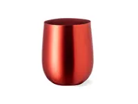 Vaso de aluminio Amely 480 ml de aluminio, vista lateral