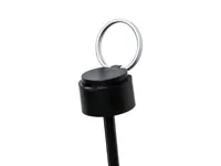 Paraguas plegable de RPET Claris manual Ø 98 cm con funda de pongee 190T RPET, detalle 5