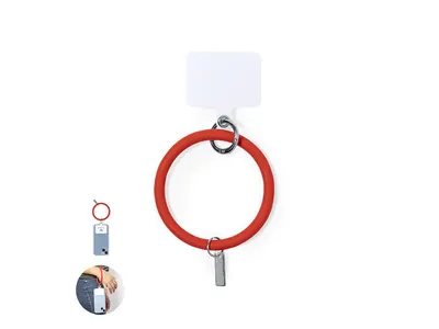 Pulsera portamóvil de silicona Naomi personalizable