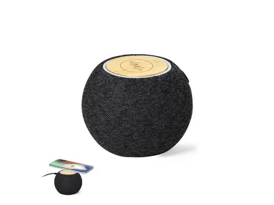 Altavoz Bluetooth Cedric con carga inalámbrica 15 W personalizable