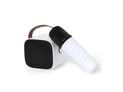 Pack karaoke altavoz Bluetooth con micrófono personalizable