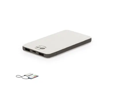 Batería externa de fibra de café Mayer 5.000 mAh personalizable