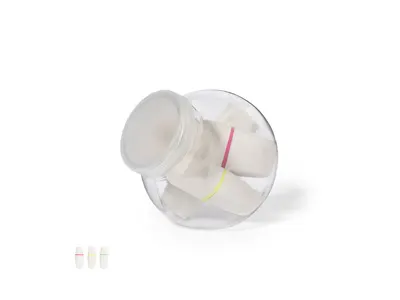 Set de 3 marcadores fluorescentes en bote personalizable