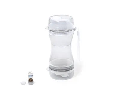 Set de dos botes Treiver para mascotas 330 y 280 ml personalizable