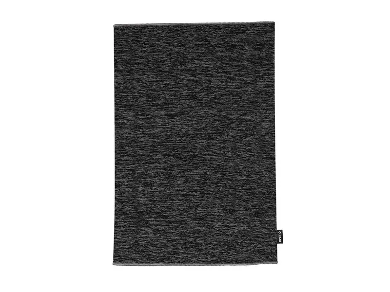 Braga de cuello RPET Duvan 225 g con refuerzo en negro de poliéster RPET 225 g/ m2, vista frontal