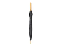 Paraguas de RPET Gotley manual Ø 105 cm mango de bambú de pongee 190T RPET, vista lateral