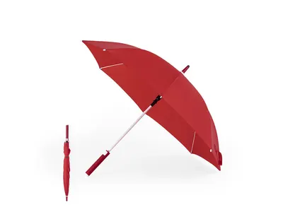 Paraguas de RPET Wolver automático Ø 105 cm mango ABS personalizable
