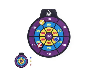 Diana de tela Kerchak con 3 pelotas de velcro personalizable