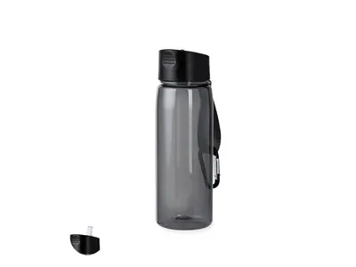Bidón de RPET Alborez 800 ml con mosquetón personalizable
