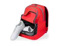 Mochila deporte de RPET Storil 600D bolsillo con rejilla de poliéster 600D RPET, detalle 1
