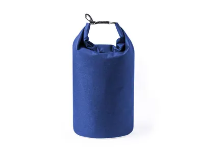 Bolsa impermeable RPET 300D 5 l con mosquetón personalizable