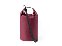 Bolsa impermeable de RPET Kasolin 300D 10 l con mosquetón de poliéster 300D RPET, vista lateral