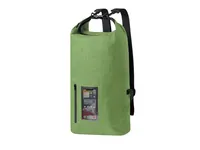 Mochila impermeable Ardentix 25 l RPET con ventana táctil de poliéster 300D RPET, vista frontal