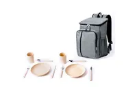 Mochila nevera de picnic Shira para 2 RPET 600D de poliéster 600D RPET/ PEVA, detalle 2