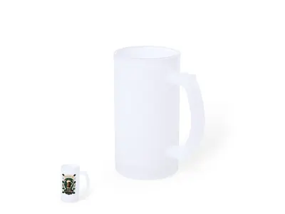 Jarra cristal mate 500 ml sublimación personalizable