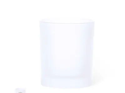 Vaso de cristal mate Loter 330 ml para sublimación personalizable