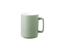 Taza de cerámica Kubaya 420 ml asa cuadrada de cerámica, vista frontal