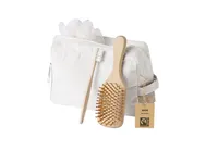Neceser de algodón Misir Fairtrade con refuerzos de yute de yute laminado/ algodón fairtrade 220 g/ m2, detalle 1