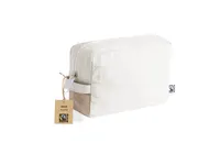 Neceser de algodón Misir Fairtrade con refuerzos de yute de yute laminado/ algodón fairtrade 220 g/ m2, detalle 2