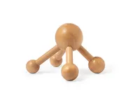 Masajeador de madera Avati con 4 bolas de madera, detalle 1