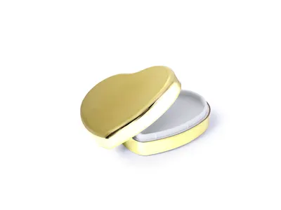 Bálsamo labial forma de corazón SPF15 personalizable