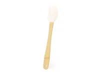 Paleta de cocina de silicona Aloria con mango de bambú de silicona/ bambú, vista lateral