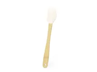 Paleta de cocina de silicona Aloria con mango de bambú de silicona/ bambú, vista frontal