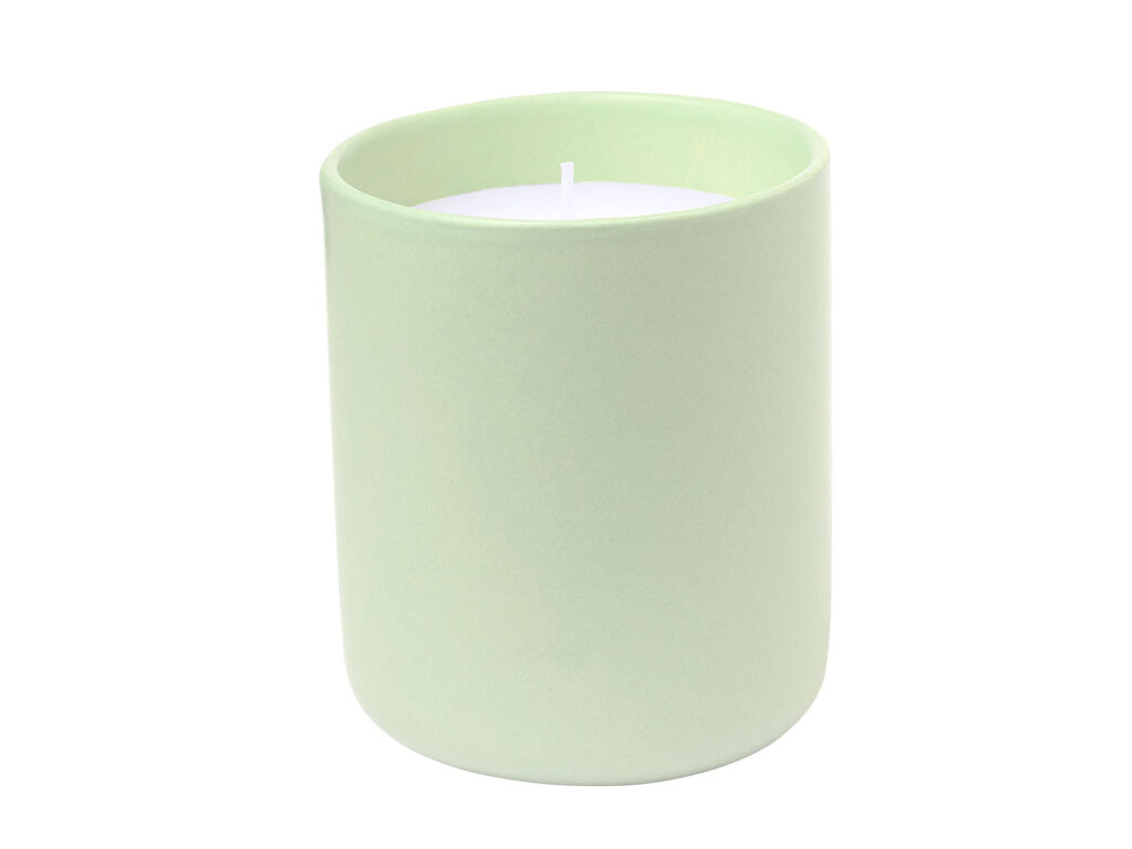 Vela aromática Elora en color verde