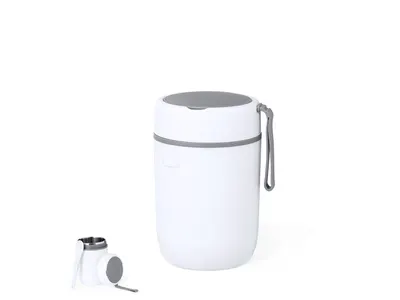 Fiambrera doble pared de acero y PP Reuteman 500 ml personalizable