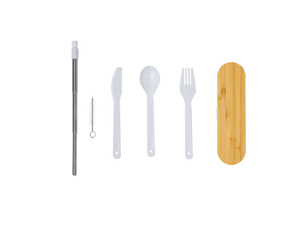 Set Milner en color blanco