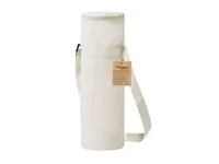 Bolsa térmica de algodón reciclado Sirkin botellas 1,5 l de algodón reciclado/ aluminio, vista lateral