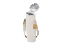 Bolsa térmica de algodón reciclado Sirkin botellas 1,5 l de algodón reciclado/ aluminio, detalle 2