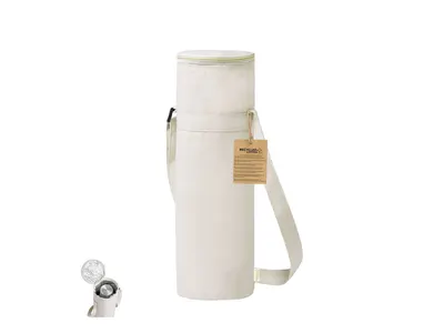 Bolsa térmica algodón reciclado botellas 1,5 l personalizable