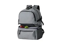 Mochila urbana de RPET Gaslin 600D con base isotérmica de poliéster 600D RPET/ PEVA, vista frontal