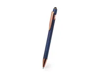 Bolígrafo puntero de aluminio mate Lixor detalles cobre de aluminio, vista lateral