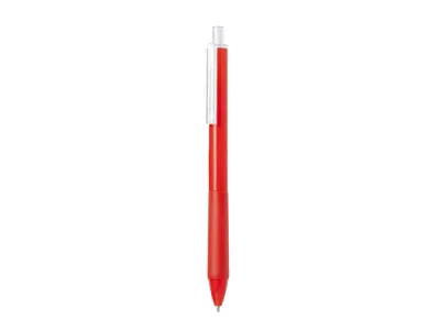 Bolígrafo ABS reciclado clip transparente personalizable