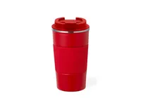 Vaso térmico de acero Drury 400 ml banda de silicona de acero inox, detalle 3