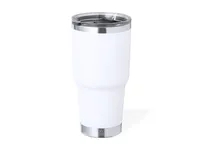 Vaso térmico de acero reciclado Tobey 600 ml de acero inox reciclado, vista frontal