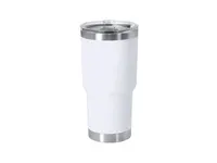 Taza térmica reciclada Paster 600 ml con asa de acero inox reciclado, detalle 1