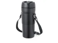Botella térmica de acero Matner 700 ml con pajita y asa de acero inox, detalle 5