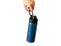 Botella térmica de acero Corvac 550 ml asa ajustable de acero inox, detalle 1